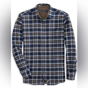 Fish Hippie Durston Men’s Long Sleeve Flannel Shirt. NWT.